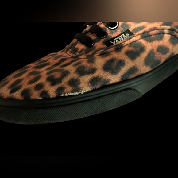 Vans Leopard Print Women's Sneakers- Read Description! - Picture 2 of 2